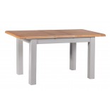 Diamond Grey Painted Small Extending Dining Table